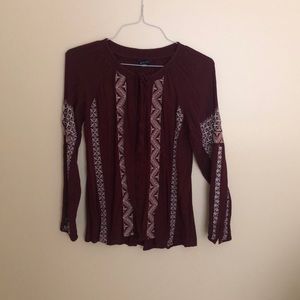 American Eagle long sleeve blouse